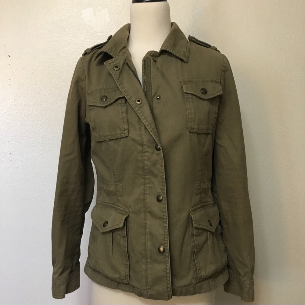 Banana Republic Army Green Jacket